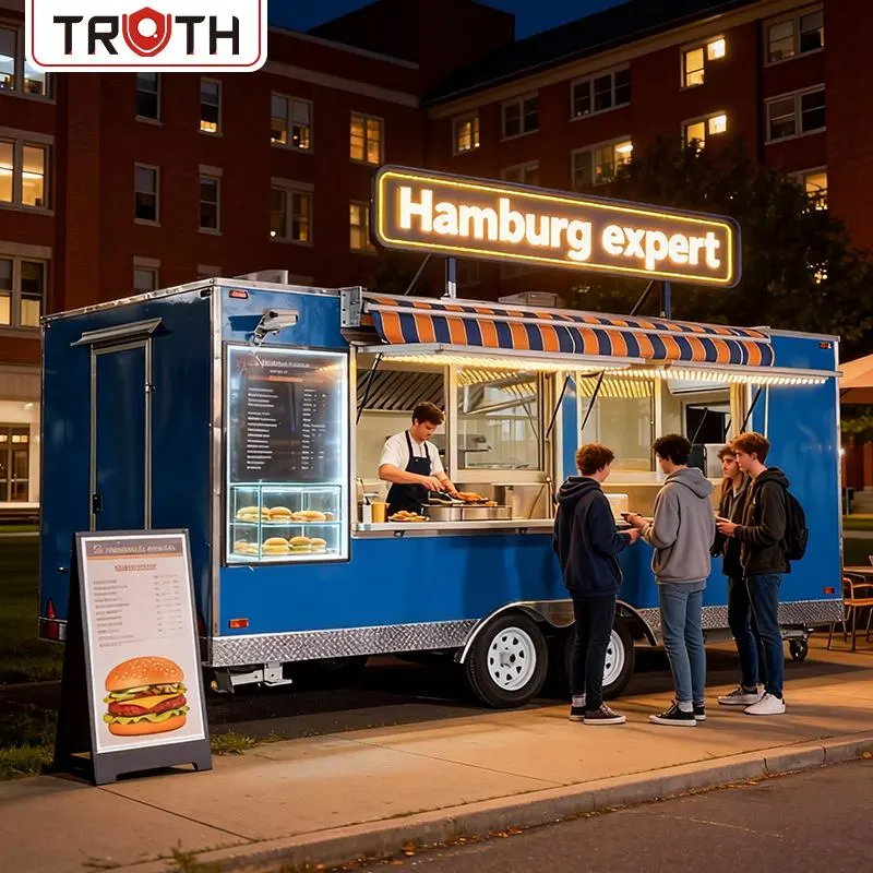 Hamburg için Fast Food Kamyonu