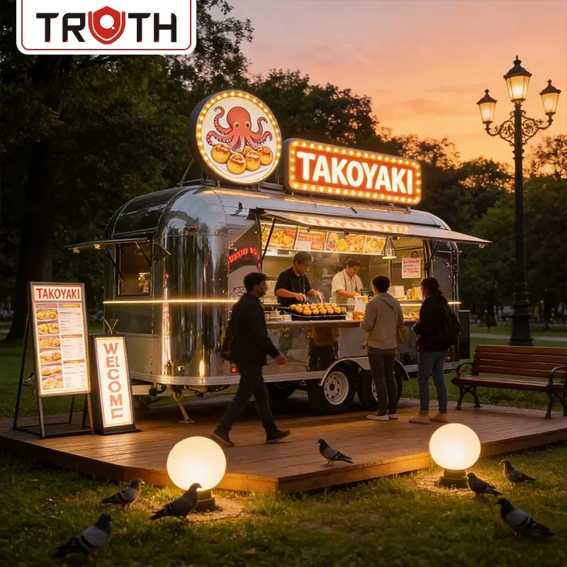 Tam Donanımlı Taco Treyler Mobil Mutfak