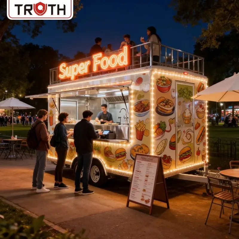 Tam Mutfaklı Hot Dog Fast Food Kamyonu