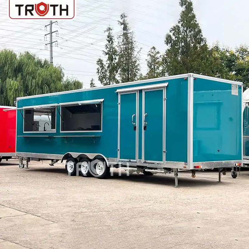 Usa Standard Food Trailer With Bathroom