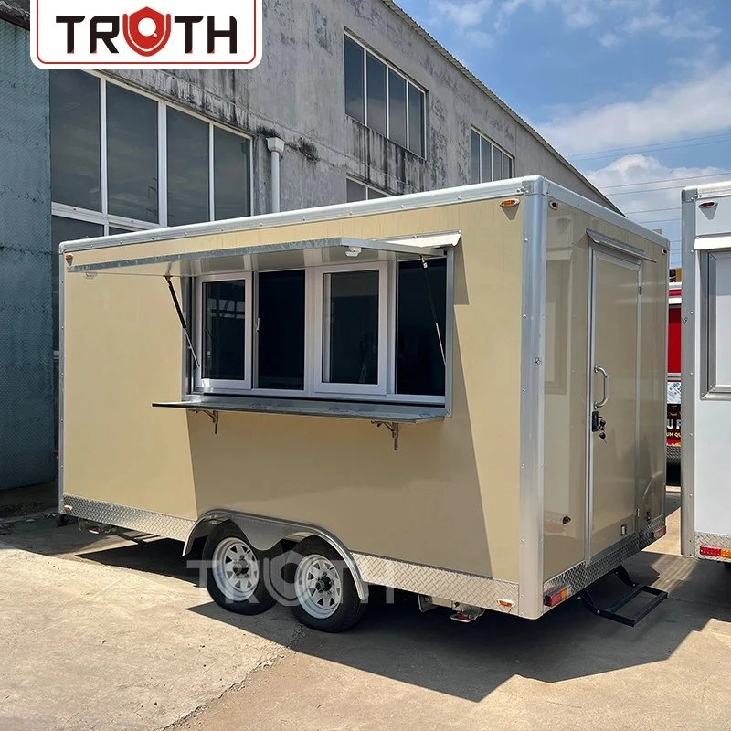 Square Hot Dog Food Truck Trailer For Sale Square Hot Dog Food Truck Trailer For Sale