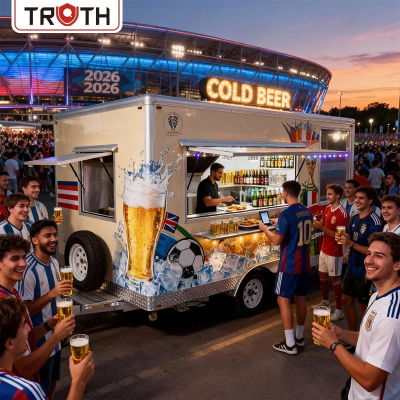 Mobil Bar Catering Yemek Römorku