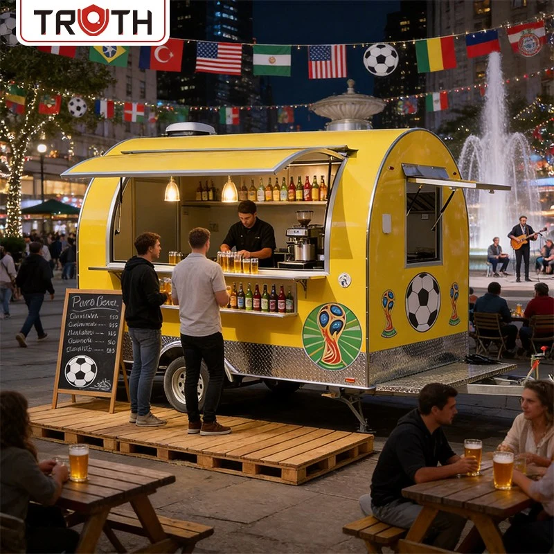 Mobil Bar Yemek Arabası Römorkları