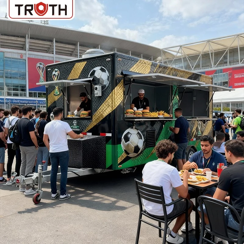 Bar için Tam Donanımlı Mobil Gıda Kamyonu
