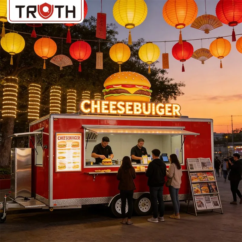 Taco Cart İmtiyaz Mobil Gıda Kamyonu
